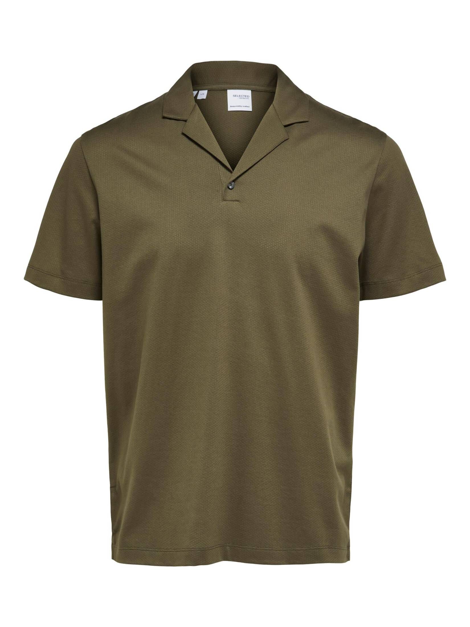 Selected Homme| Herren Poloshirt SLHCLAES RESORT S/S POLO B Kurzarm