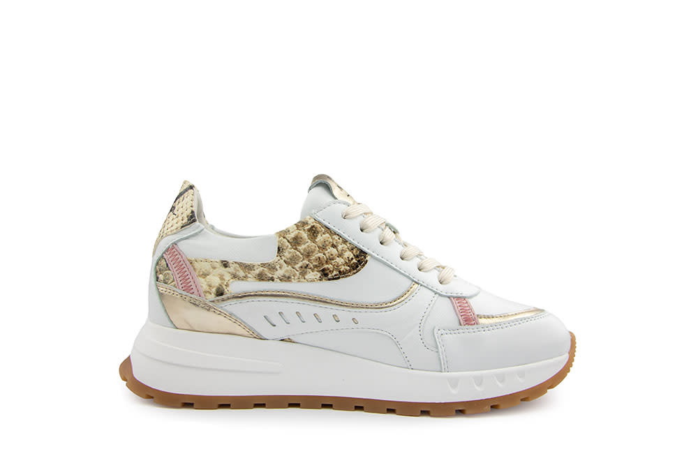 Piedi Nudi Sneaker Mirren 02.02 White Snake