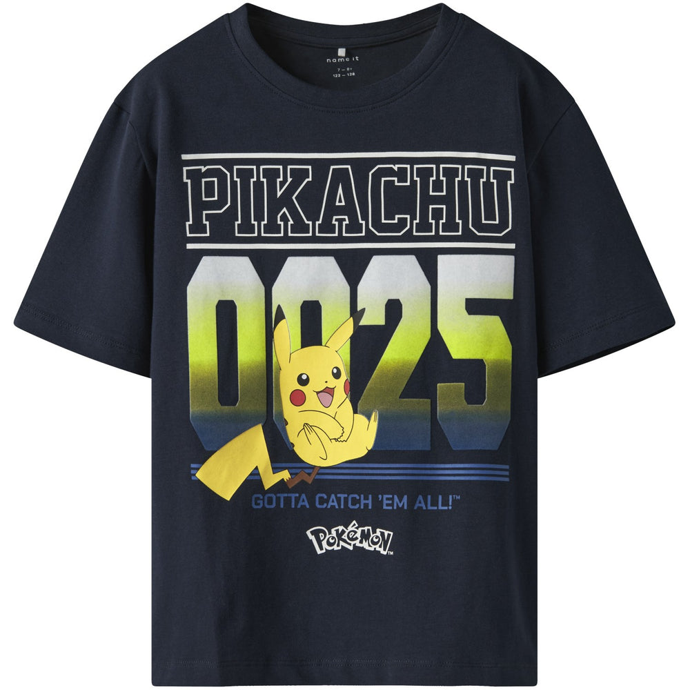 Køb Name It Navy Blazer Mabr Pokemon Regular T-Shirt Noos