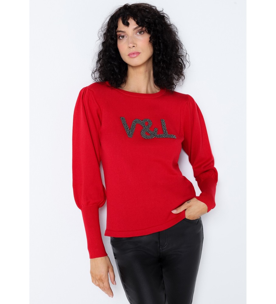 Victory & Lucchino, V&L Jersey Pearls vermelho