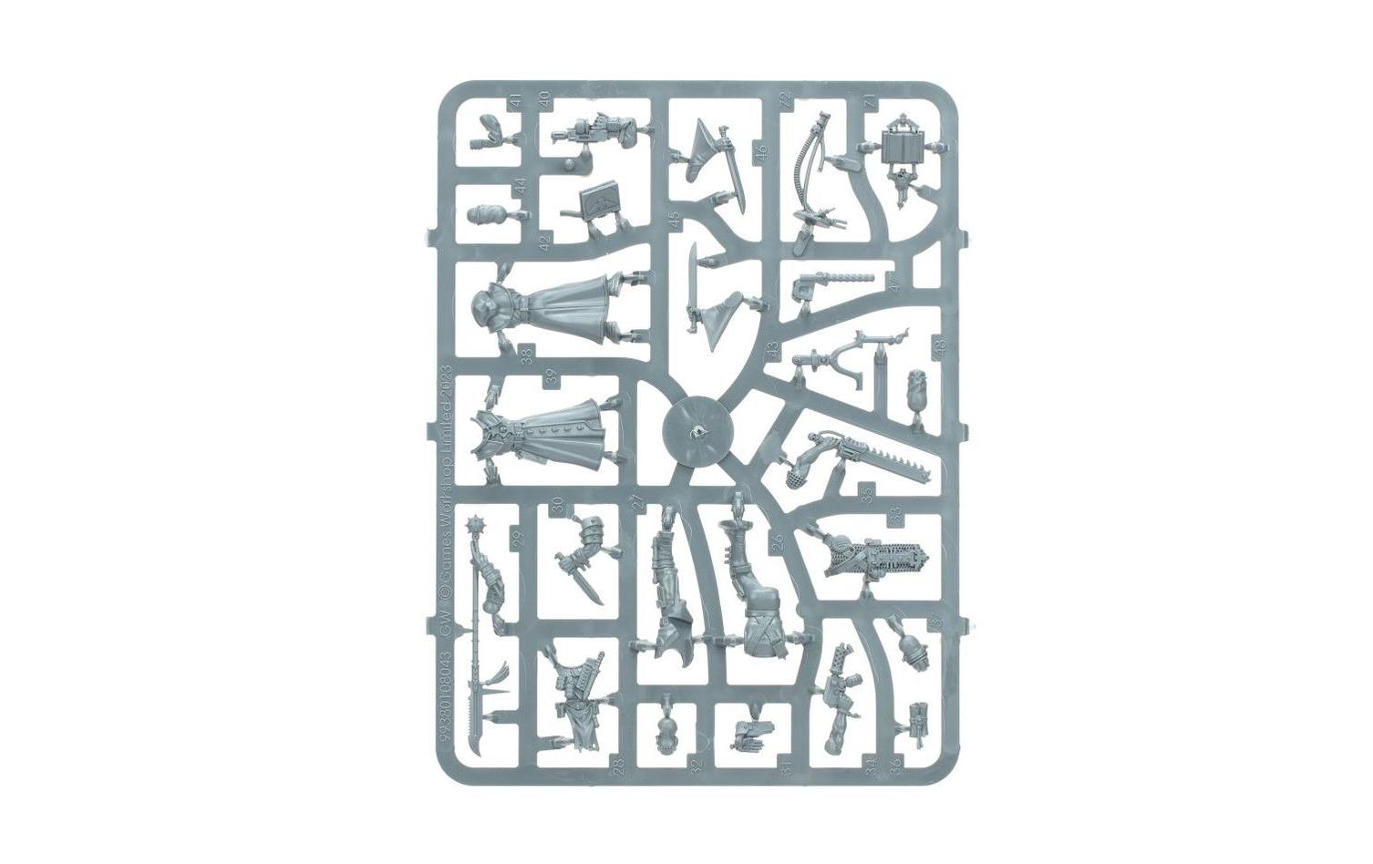 Figurenset Warhammer 40K Kill Team Agenten Der InquisitionWarhammer 40.000 Kill Team Agenten der Inquisition Bausatz