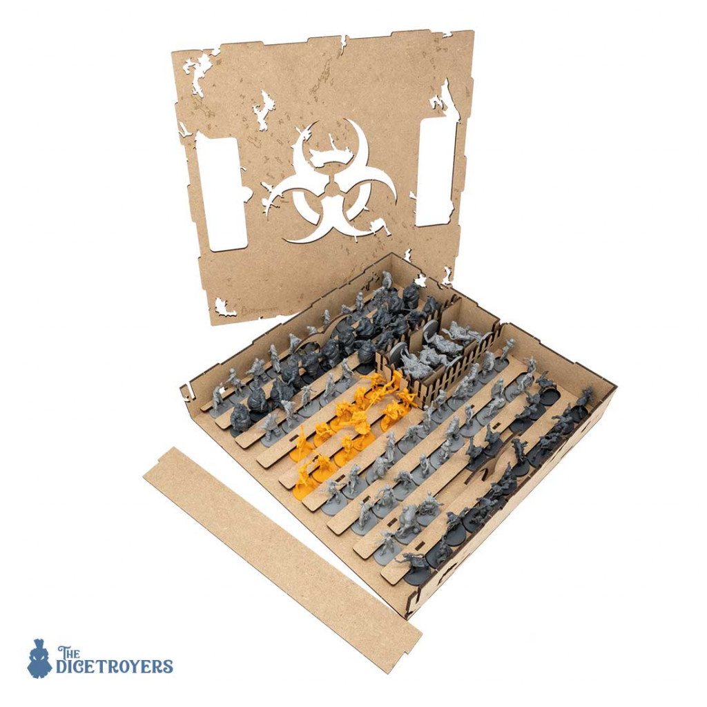 Rangement pour Boîte Dicetroyers - Zombicide (Saison 1) - 2ème Edition