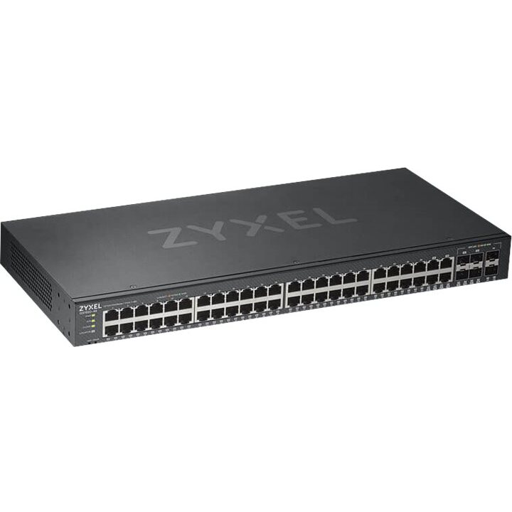Zyxel GS1920-48V2 Géré Gigabit Ethernet (10/100/1000) Noir