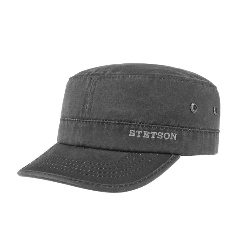 Stetson Datto Army Cap, Black