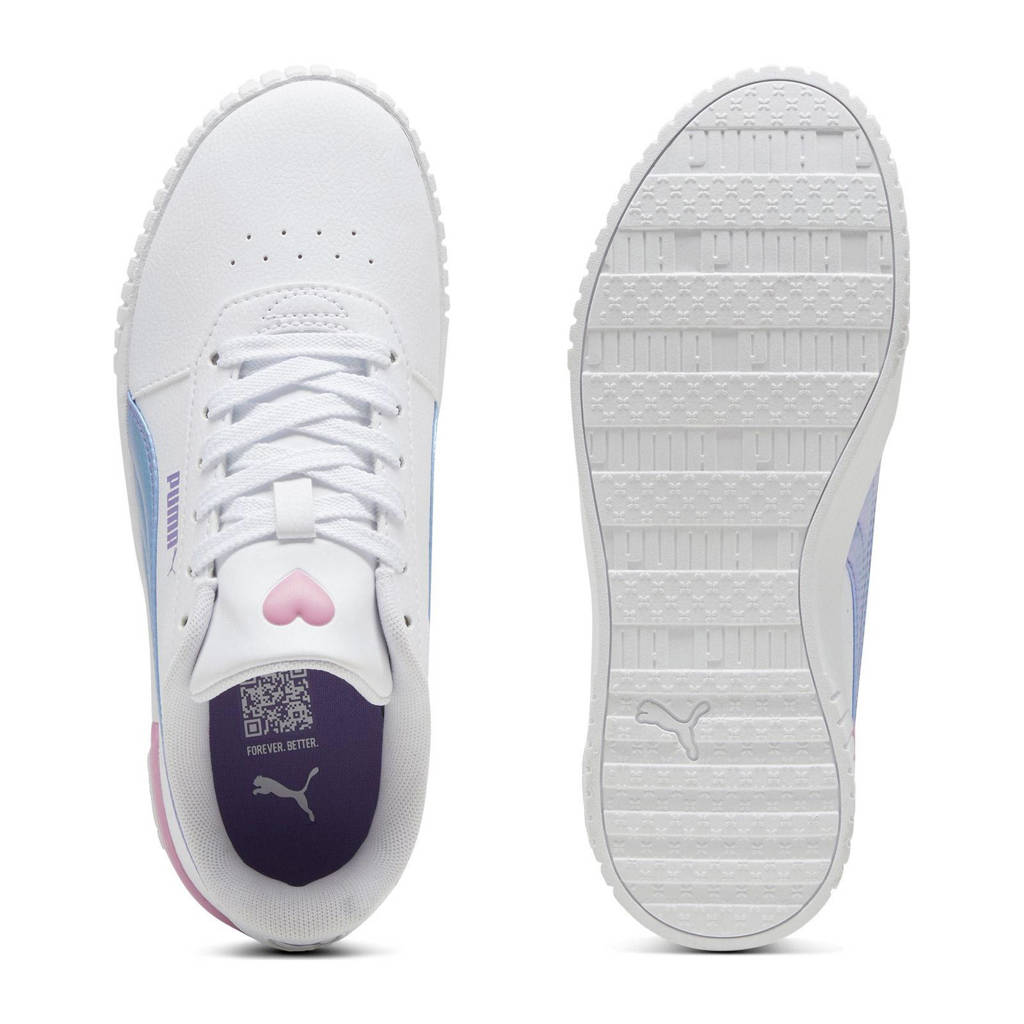 Puma Carina 2.0 Bouncy skysneakers wit/lila