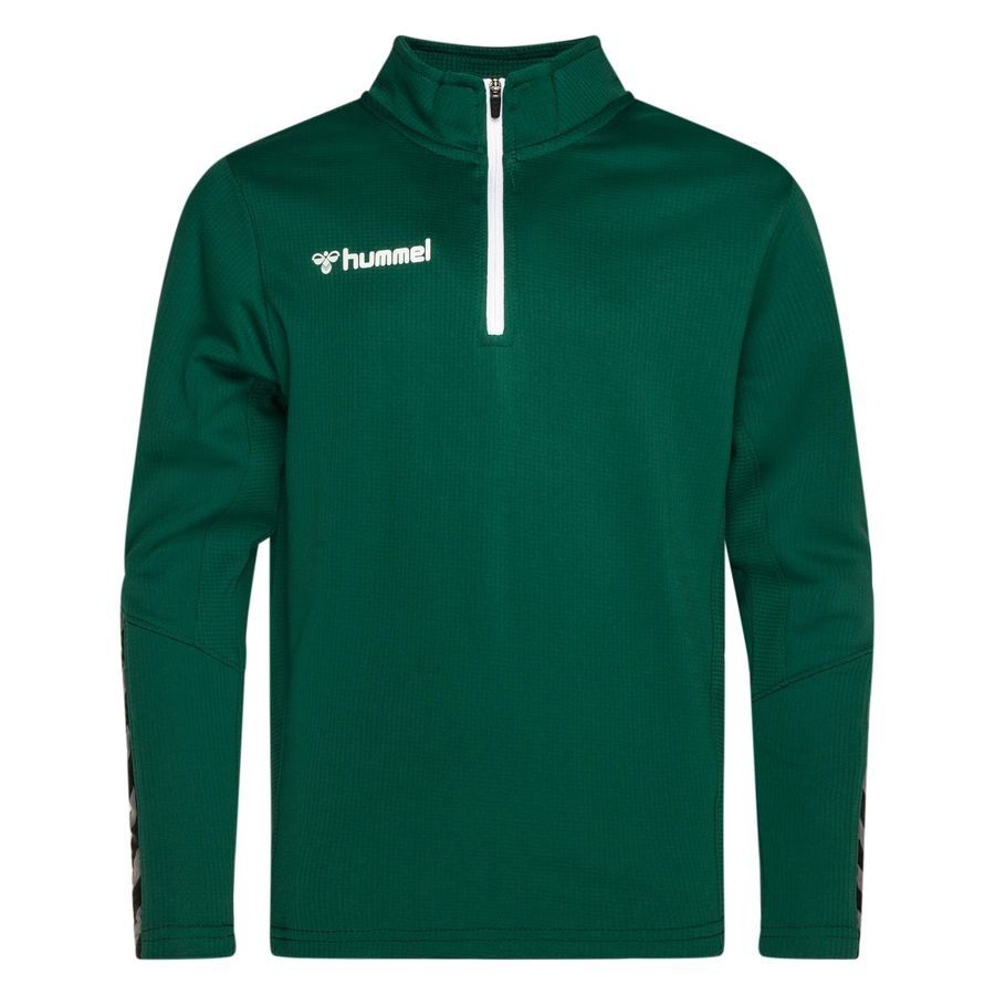 Hummel Maillot d'Entraînement Authentic 1/2 Zip - Vert Enfant