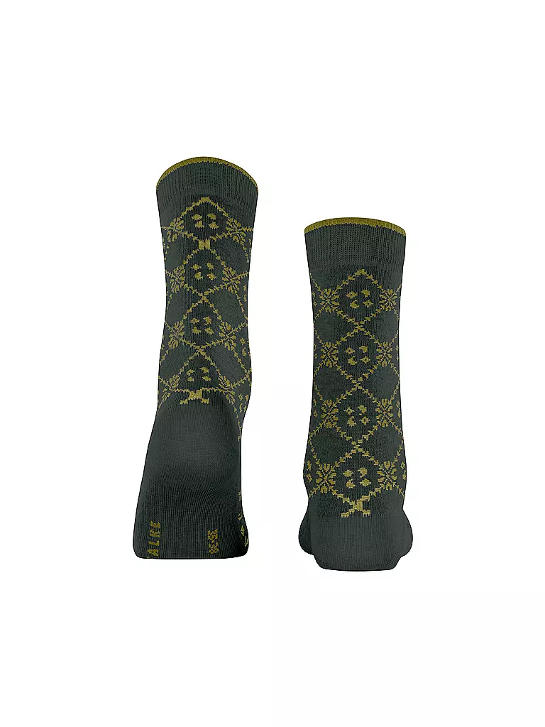 FALKE Socken RETRO SENSATION forest grün