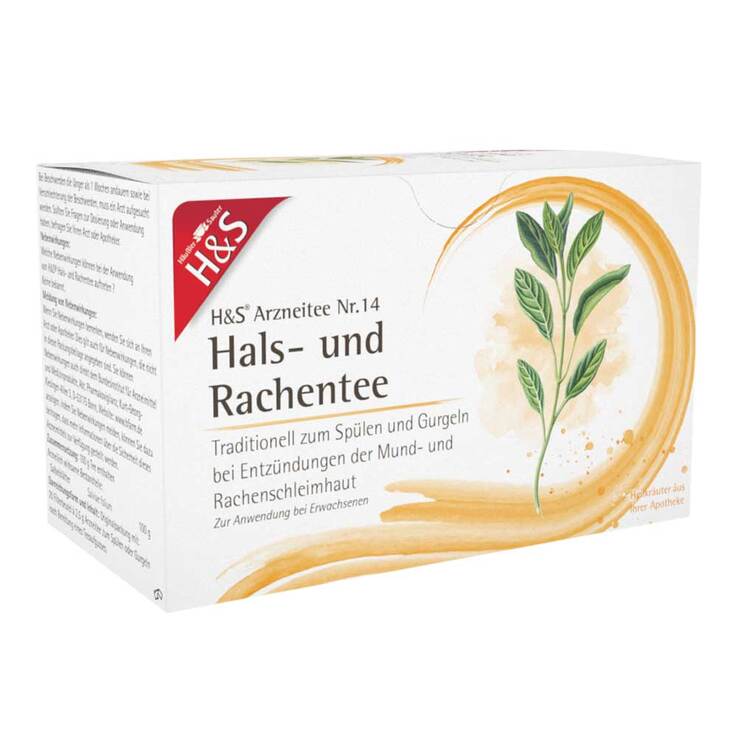 H&S Hals- und Rachentee Filterbeutel, 20X2.5 g
