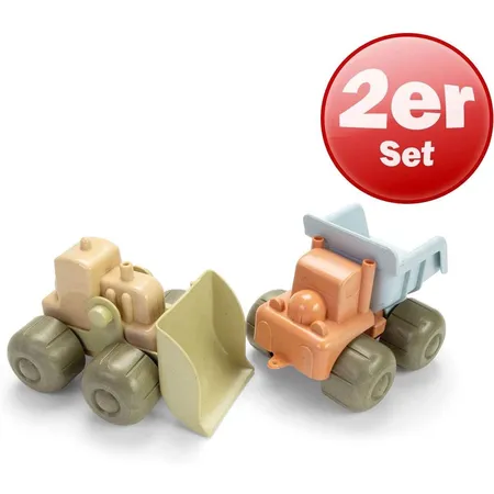 Dantoy Bio Baufahrzeuge 2er Set