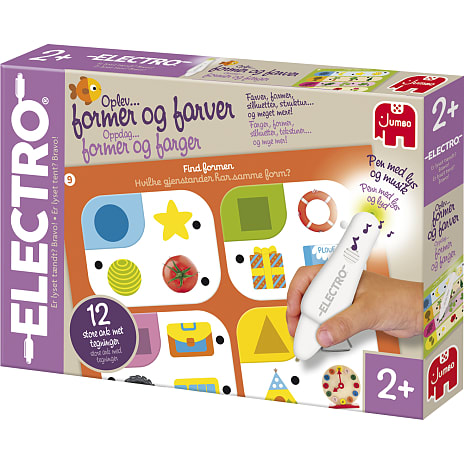 Electro former og farver