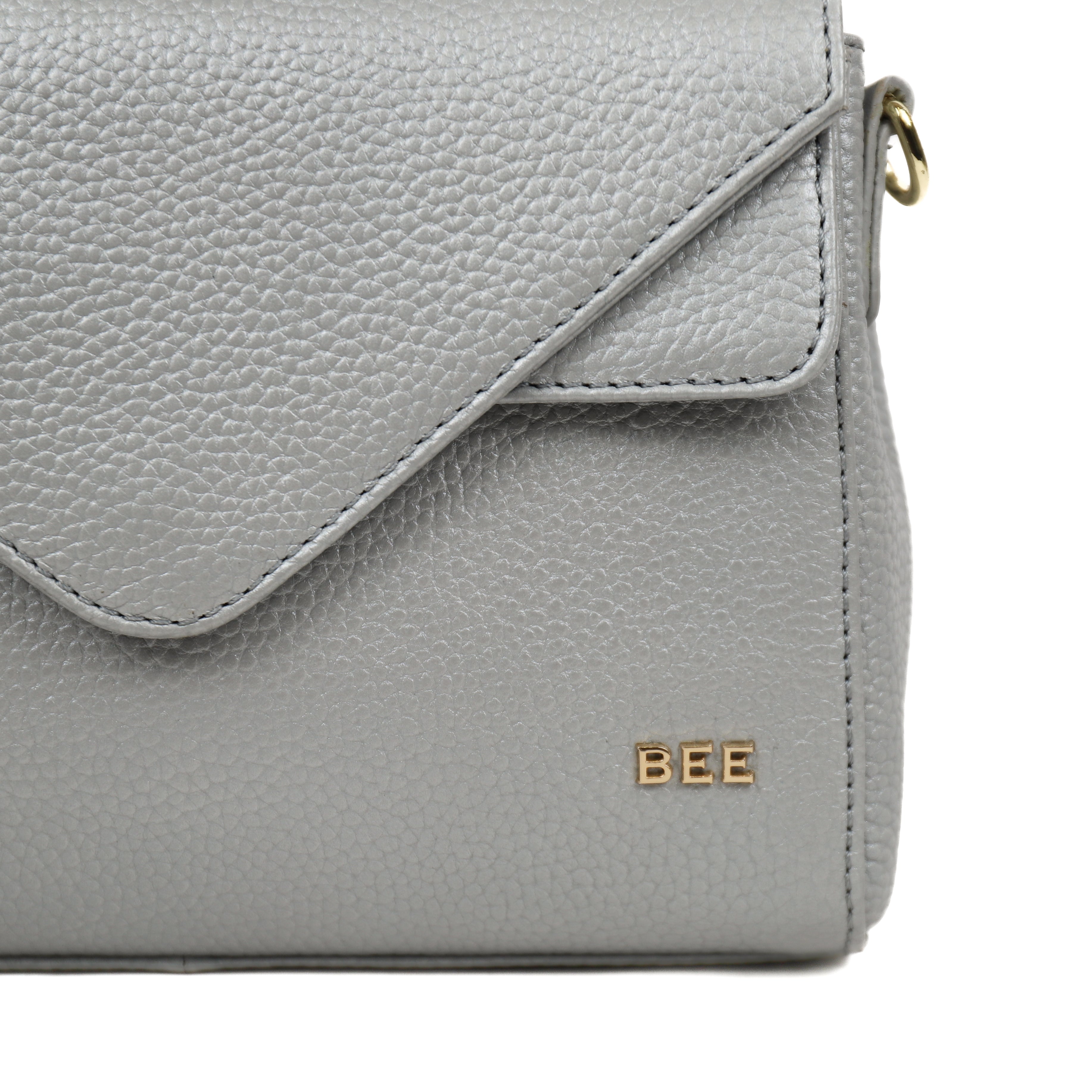 Hand-/schoudertasje 'Christy' Metallic Silver Metallic Silver