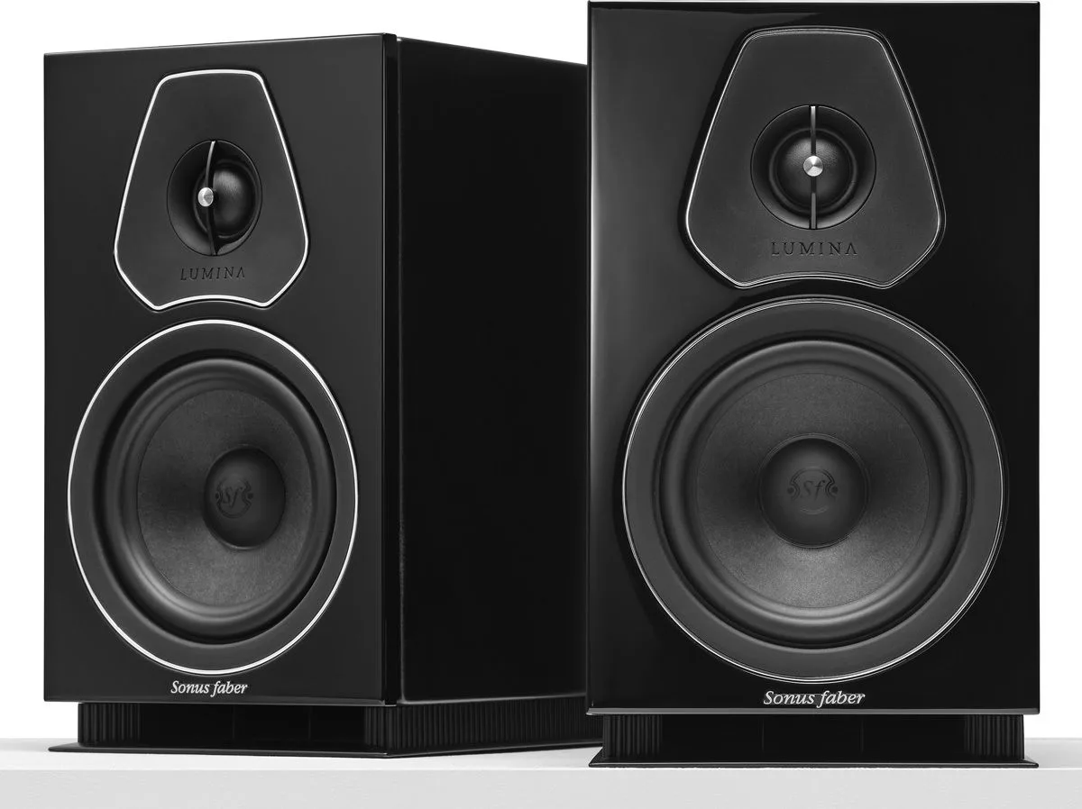 Sonus Faber Lumina II Noir laqué (la paire) Enceintes bibliothèque
