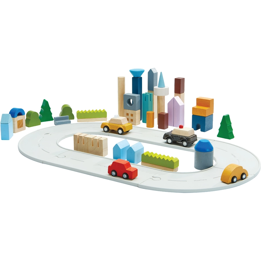 PlanToys Spielklötze Großstadt