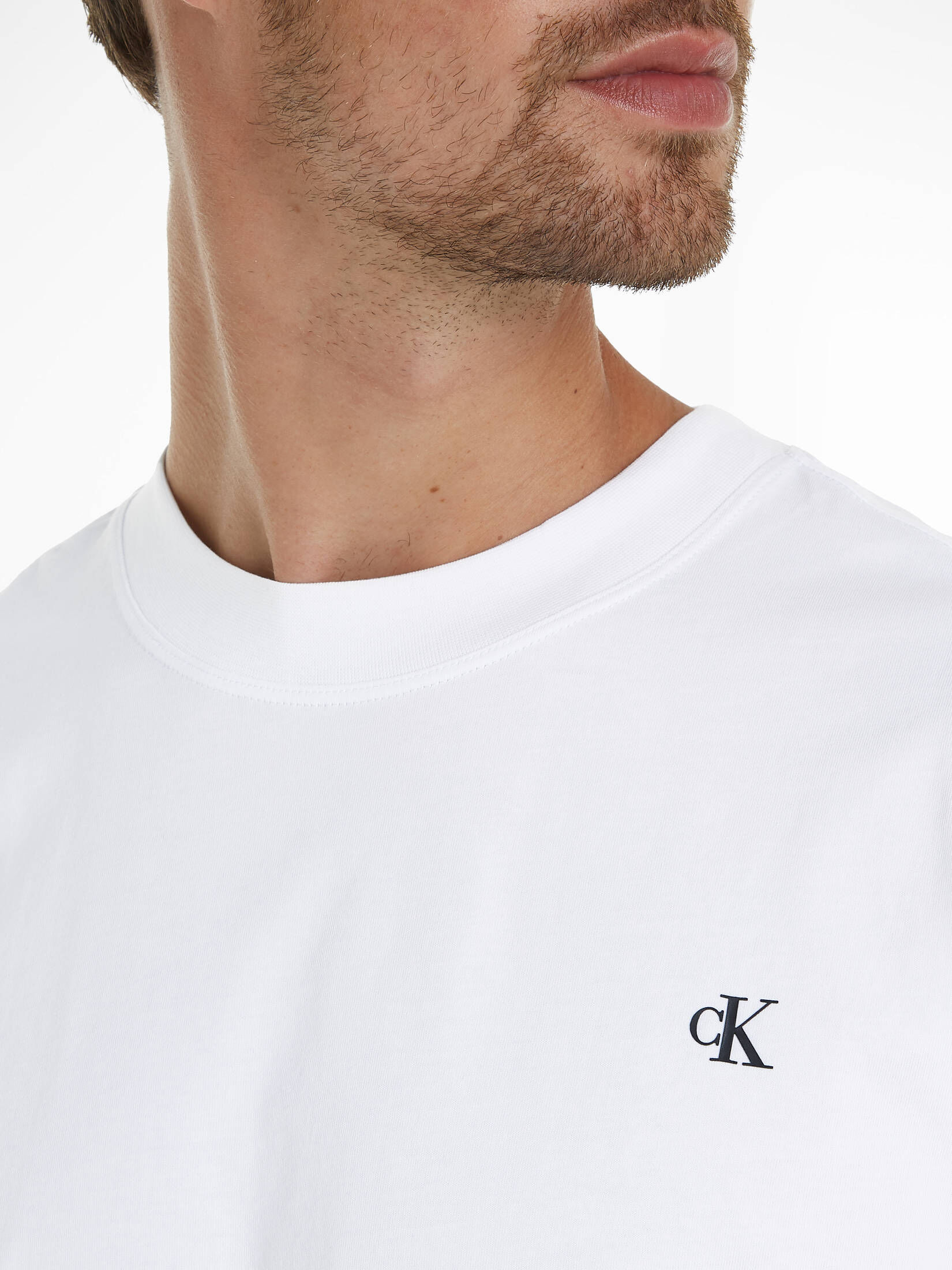 CALVIN KLEIN JEANS| Herren T-Shirt BLOWN UP DIFFUSED STACKED TEE
