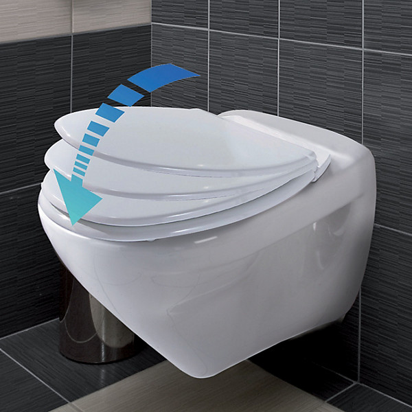 Abattant WC thermodur en résine