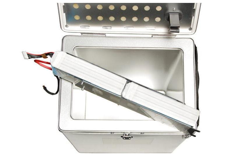 LiPo-Box BAT-SAFE XL<br>Sichere Aufbewahrungsbox für Lithium Akkus