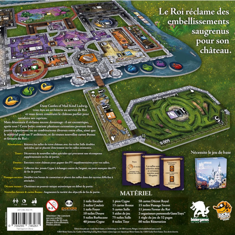 Castles of Mad King Ludwig : Extensions