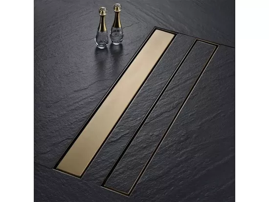 Drain Linéaire Rea Neox Pro 700 Brush Gold