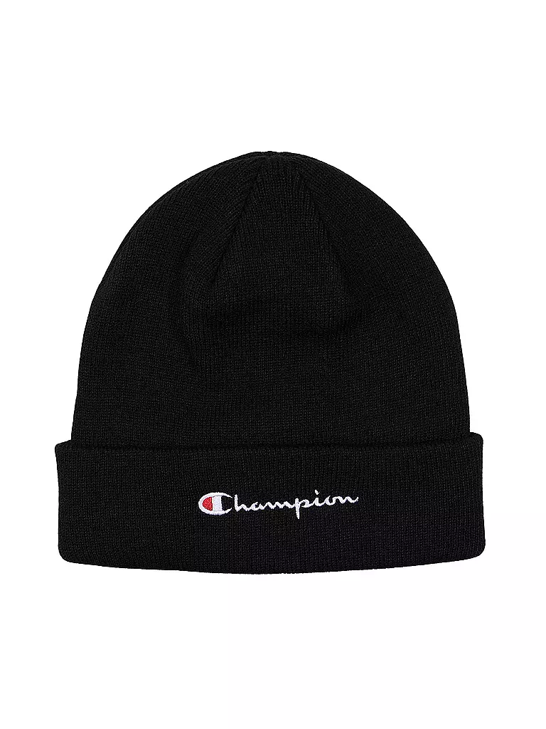 CHAMPION Jungen Mütze - Haube schwarz