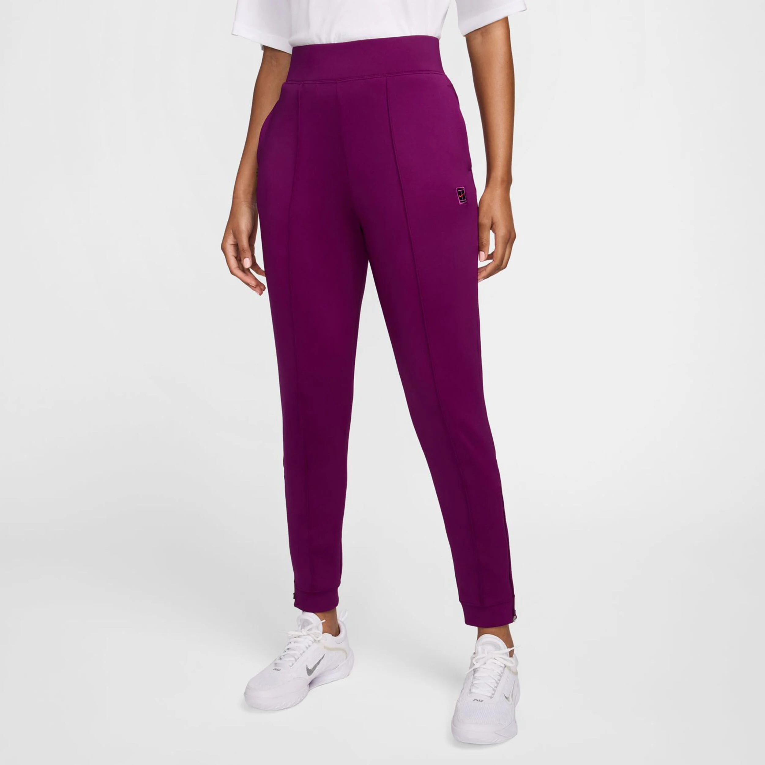 Nike Court Heritage Knit Pantalon Survêtement Femmes - Berry