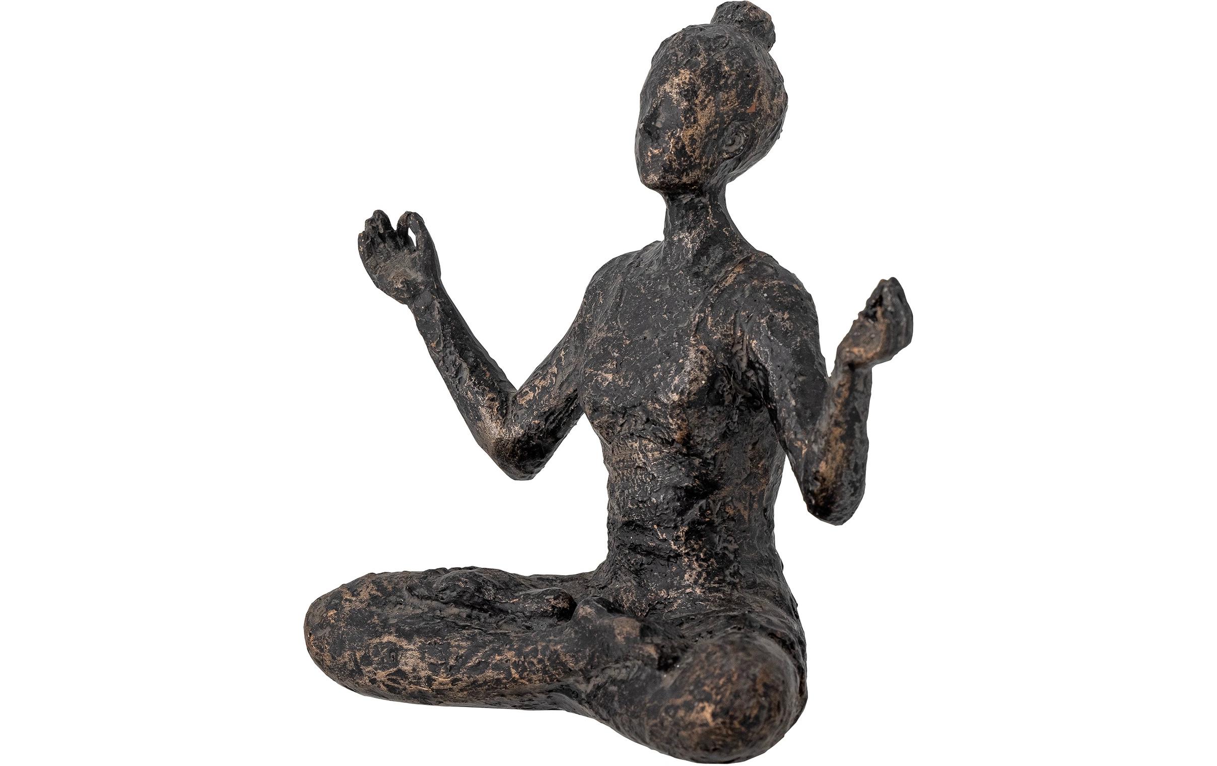 Dekofigur Miiral sitzend, 13.5 cmHandgefertigte Buddha-Skulptur