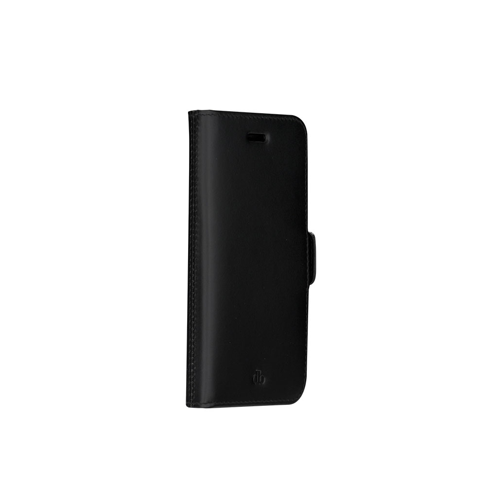 iPhone 14 Echtleder Wallet Case Tasche mit RFID Schutz Copenhagen (CS61GTBL1572) - Schwarz