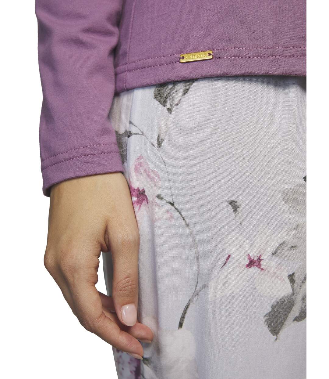 Tenue détente et intérieur pyjama pantalon haut Romantica Selmark