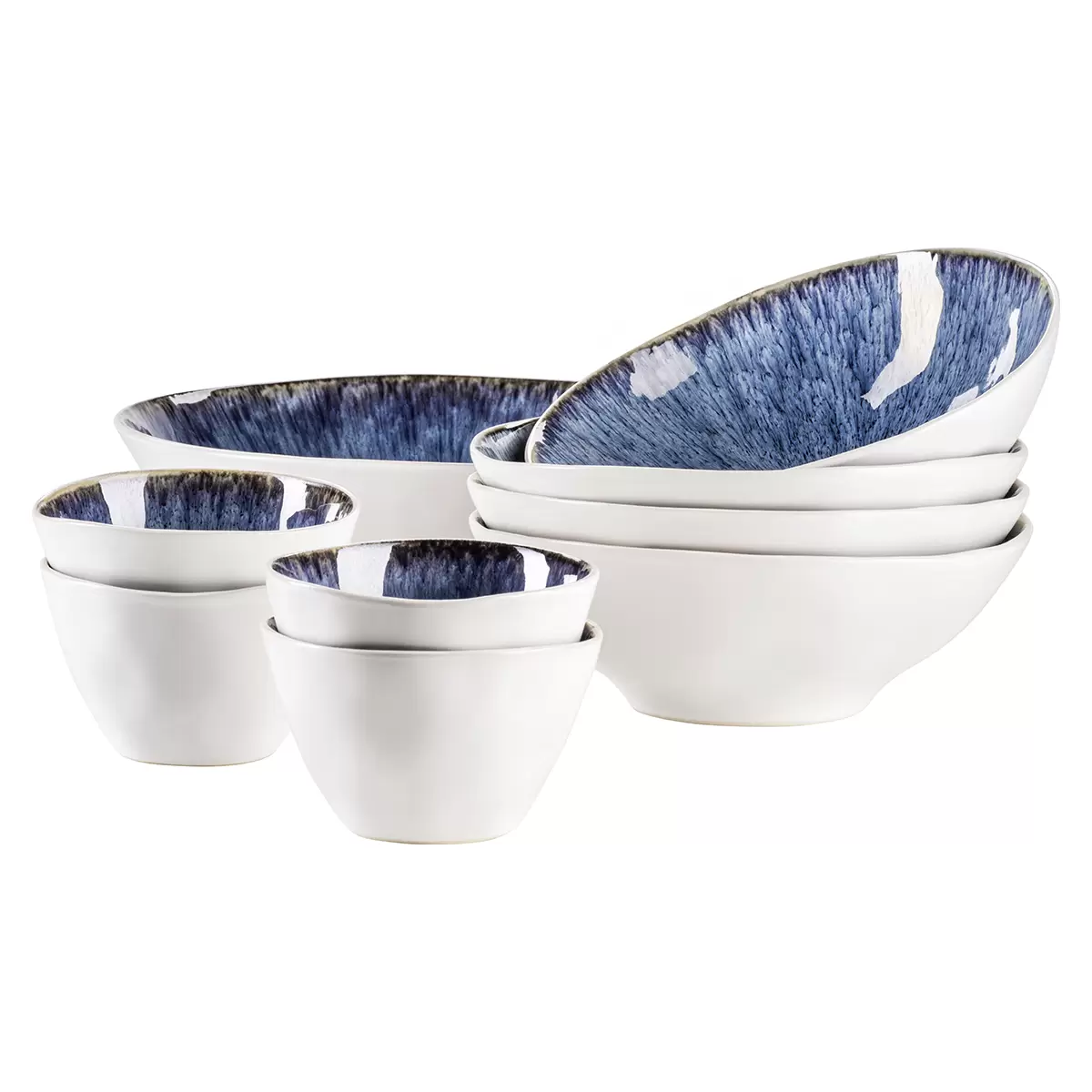 Bowl Set 9tlg. FROZEN Blau