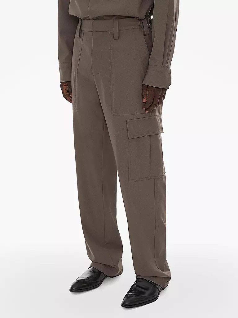 HELMUT LANG Cargohose braun