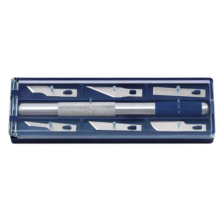 WEDO® Hobbymesser-Set mit 6 verschiedenen Klingenformen
