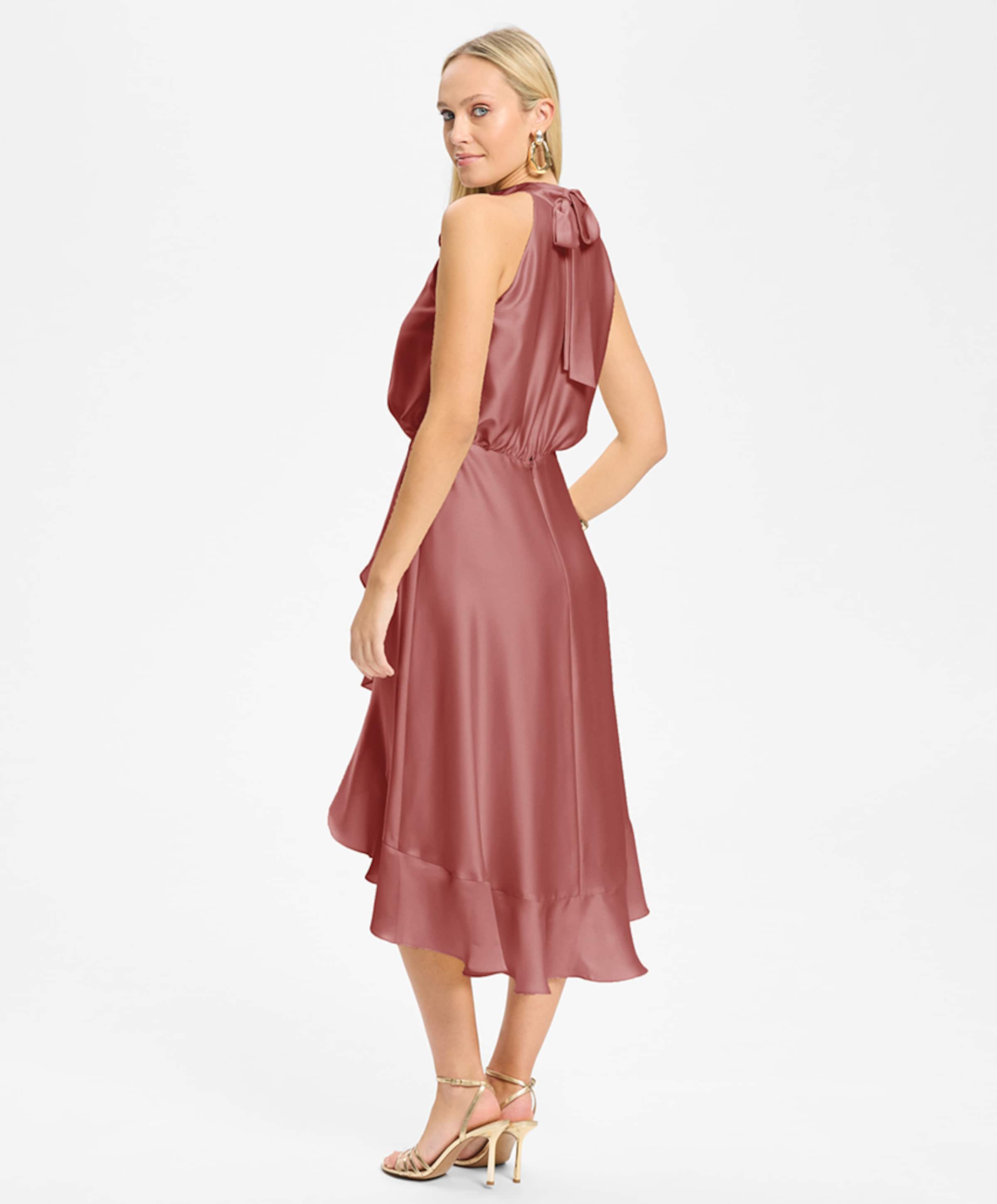 Swing Dames jurk roze