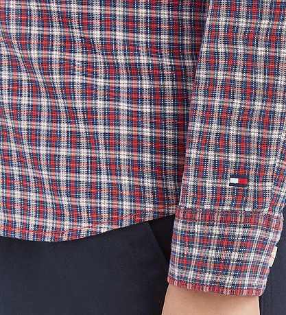Tommy Hilfiger Skjorte - Check - Deep Indigo/Multi