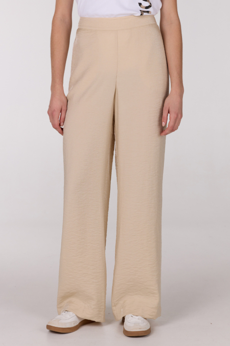 Juffrouw Jansen beige dames broek