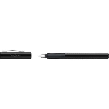 Faber-Castell - Füller Grip 2010, Stärke M, schwarz
