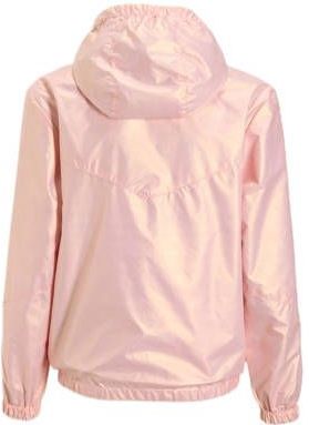 Orange Stars - Tussenjas - Roze - Omkeerbaar - Met Capuchon - Lange Mouwen