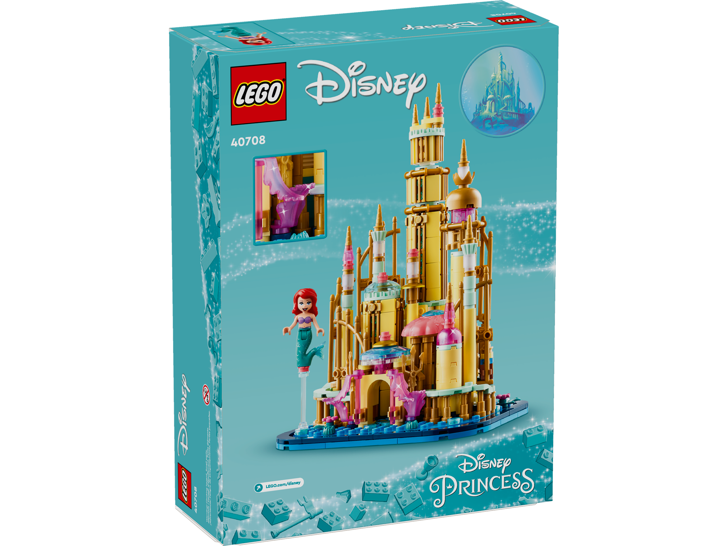 Mini Castelo da Ariel da Disney 40708