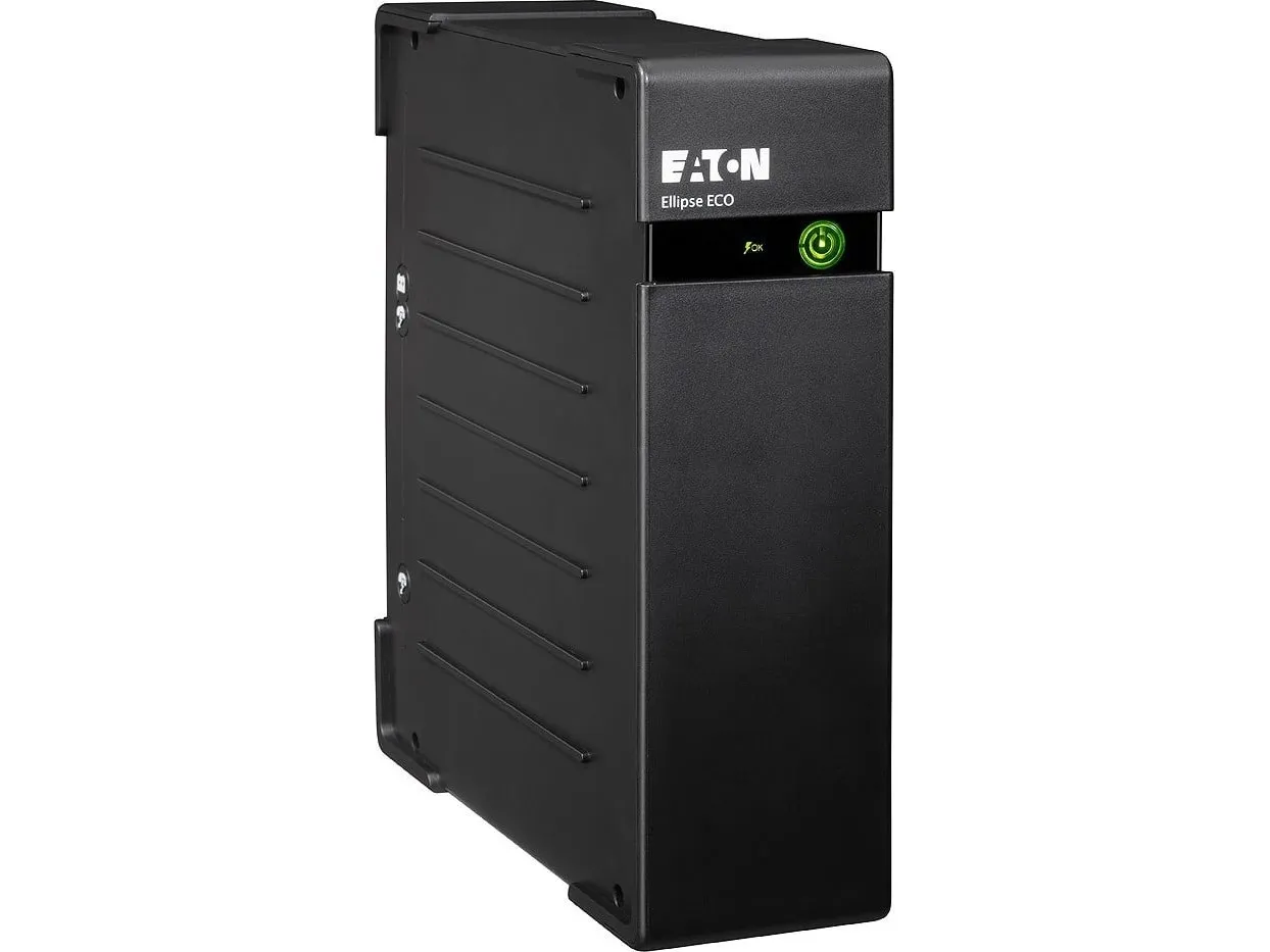 Eaton Ellipse ECO 800 USB DIN - UPS (stativ-monterbar / ekstern) - AC 230 V - 500 Watt - 800 VA - USB - output-stikforbindelser: 4 - 2U - 19
