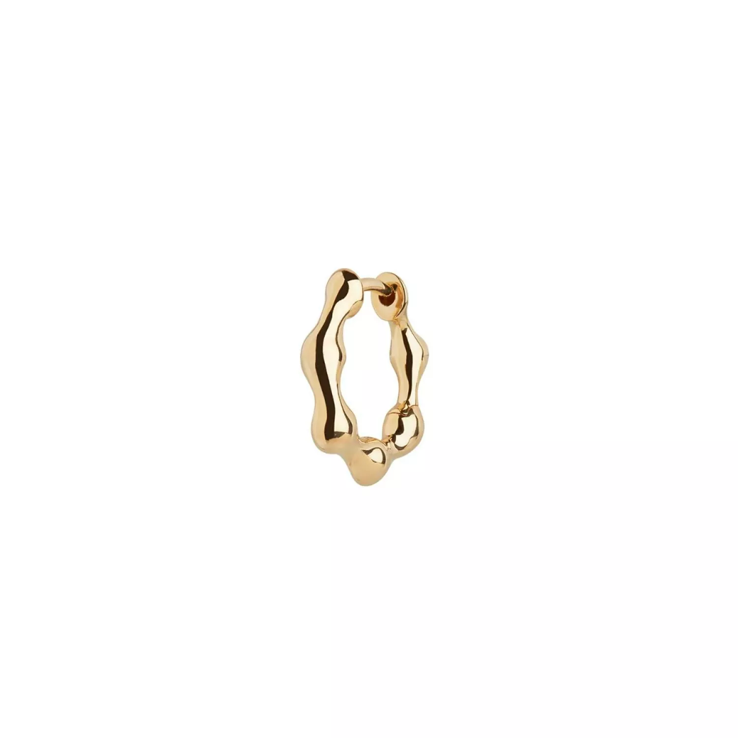 Maria Black Milla Ørering Single 22 kt. Forgyldt Sølv 100792YG-9MM