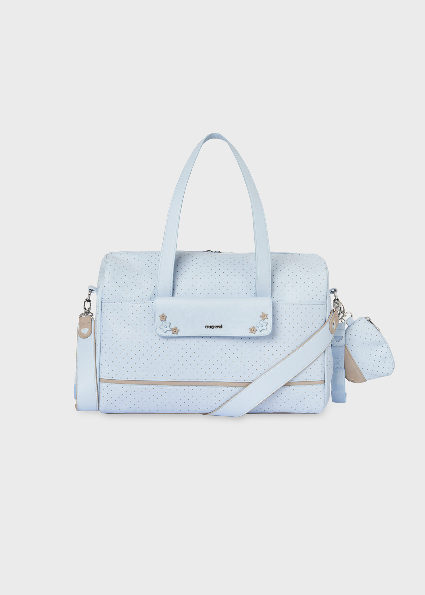 bolsa de bebê de bolinhas