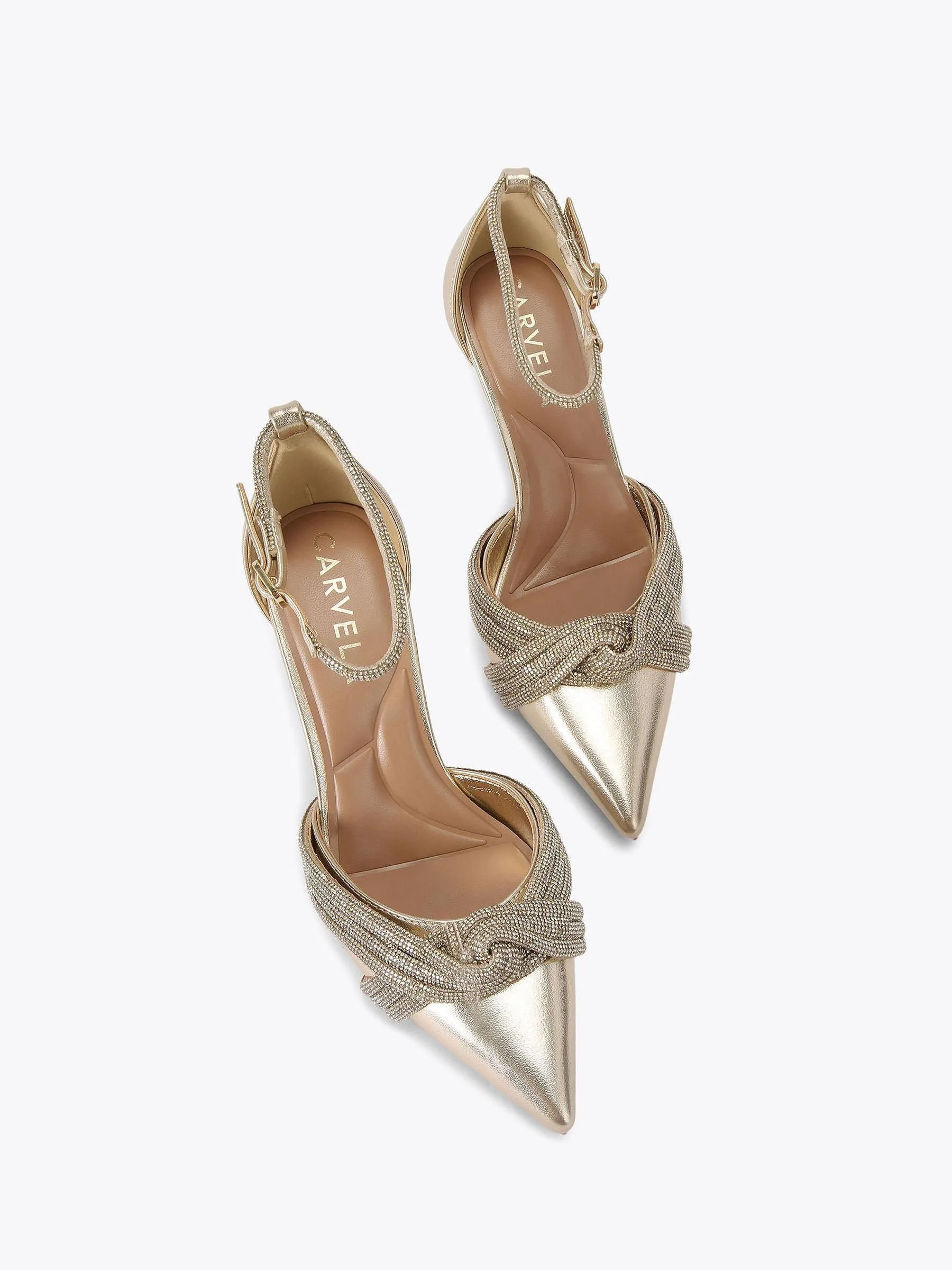 Goud - Carvela Arielle Court Shoes