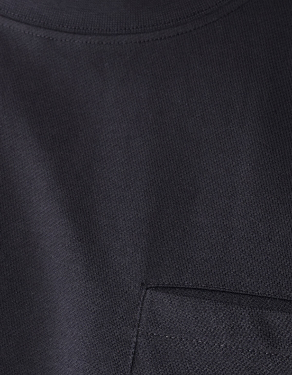 Pocket T-shirt Zwart