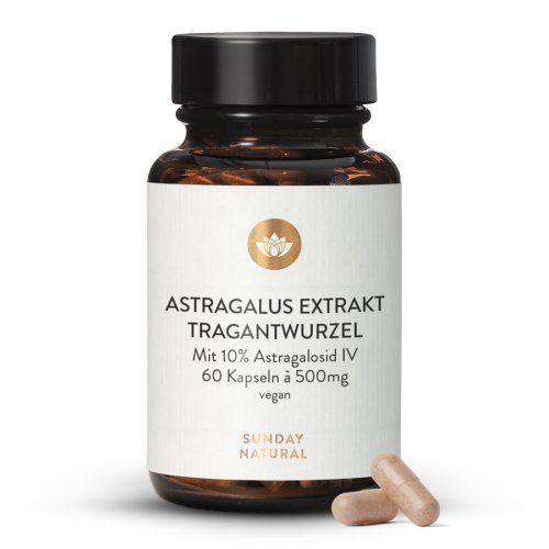 Sunday Natural Products  Astragalus Extrakt Kapseln