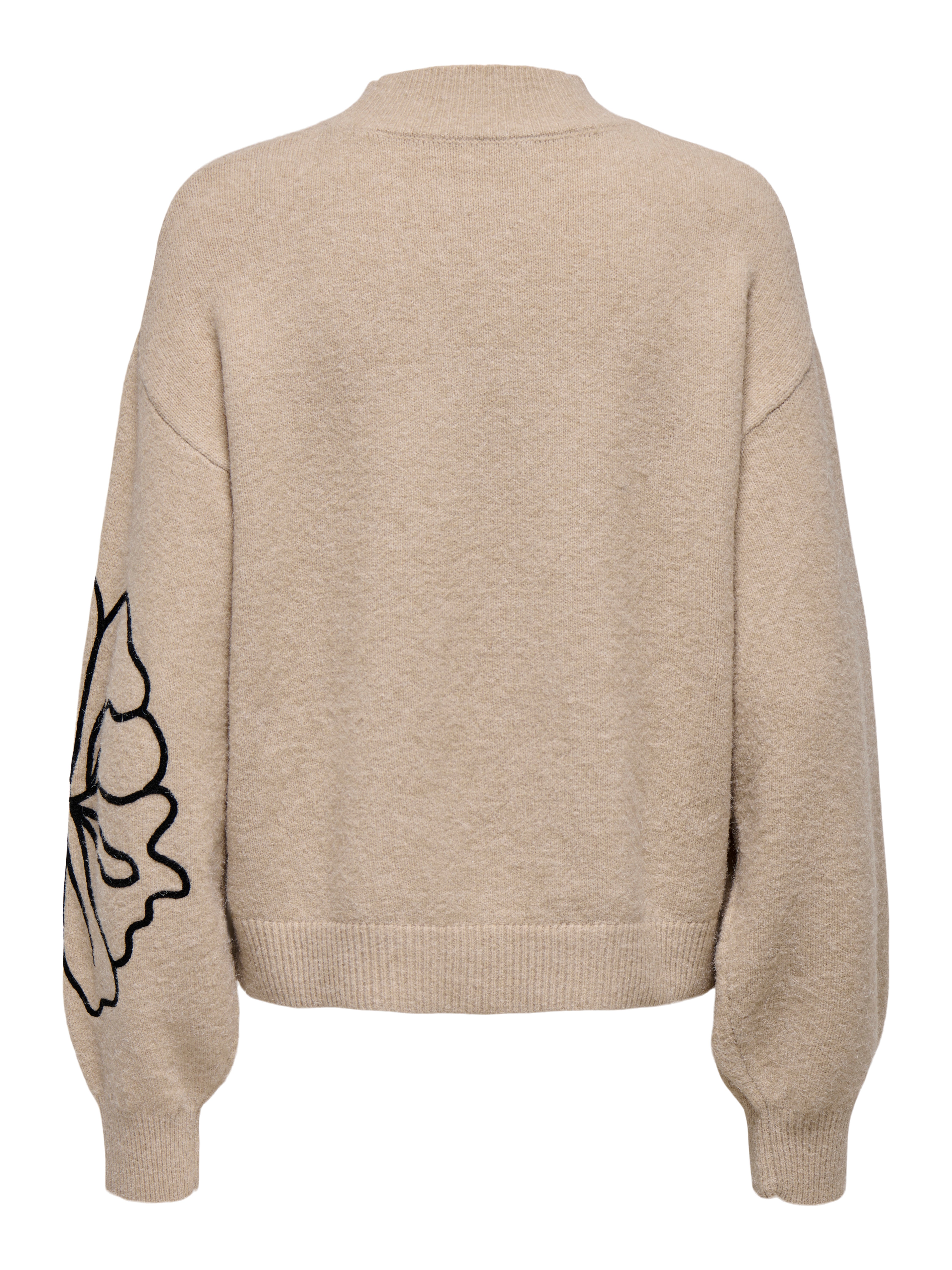 JDYJELLA Strickpullover Cement