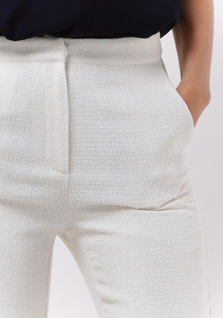 NA-KD zand na-kd wijde broek structured suitpants