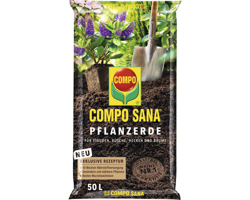 COMPO SANA® potgrond voor vaste planten, struiken, hagen en bomen 50 L