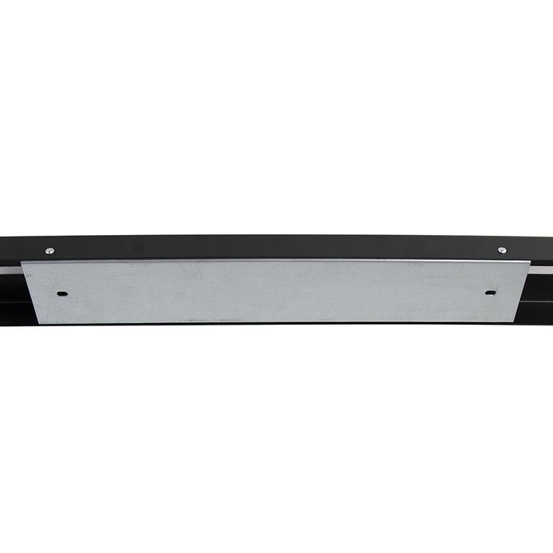 Plafondplaat zwart 120cm voor 2, 3 of 5 hanglampen