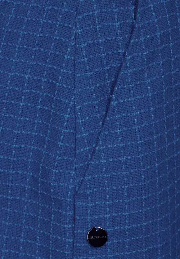 Bouclé Minirock - fresh intense gentle blue