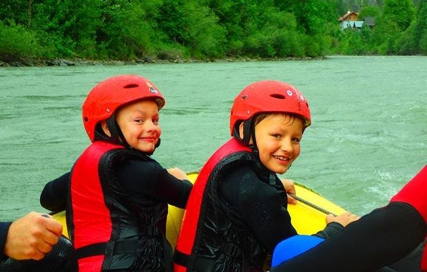 Rafting in Golling an der Salzach als Geschenk
