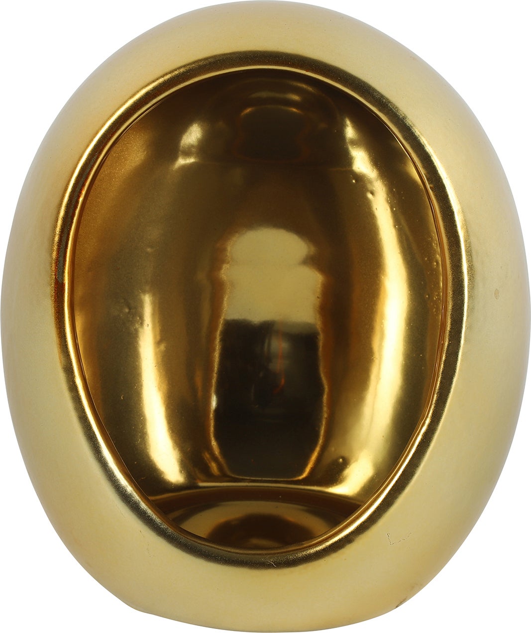 Countryfield waxinelichthouder Varnia goud 12,5 x 11,5 x 14 cm
