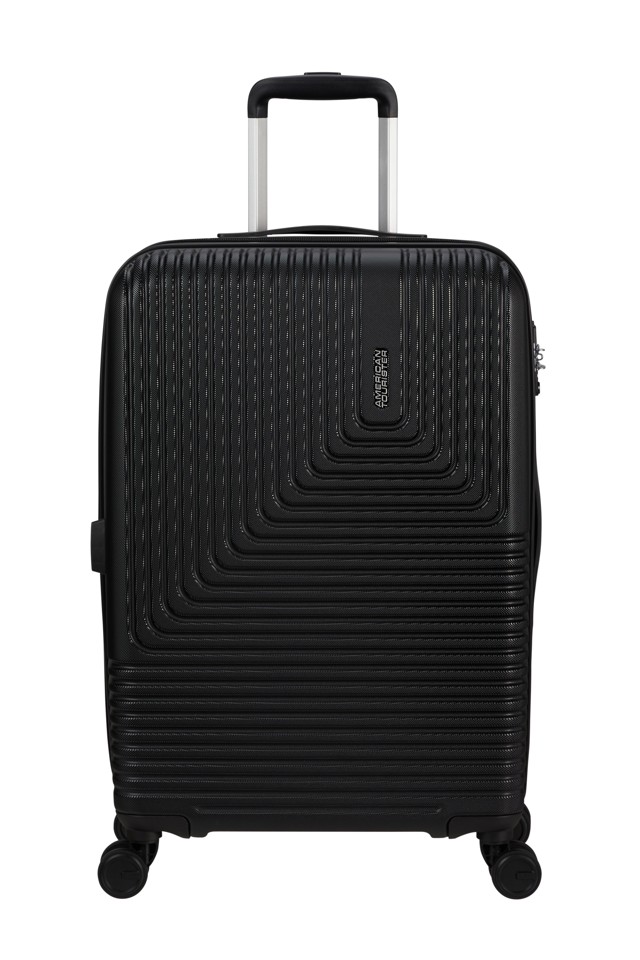 American Tourister - Niteline Suitcases -3 pcs- Midnight Black